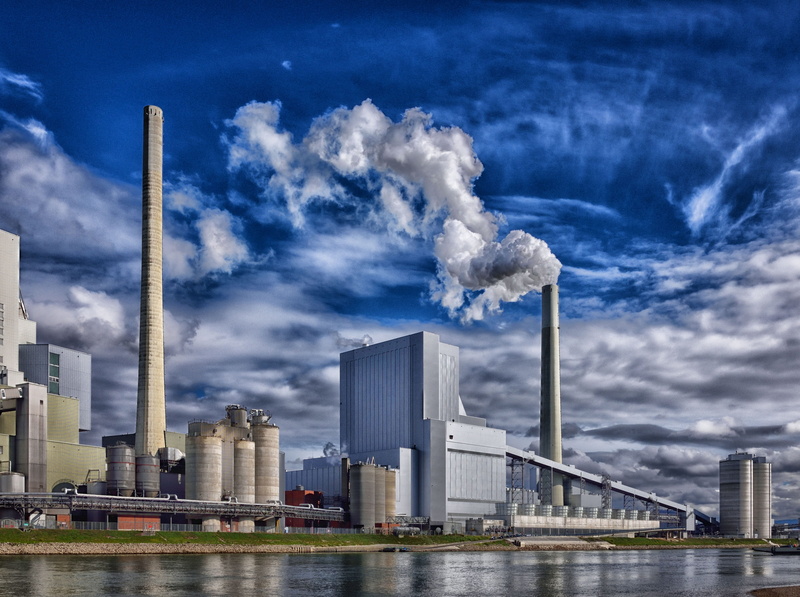 white smoke, skyscraper, industrial plant, environment, smoke, outdoors, nature, steam, industry, refinery, no people, built structure, architecture, city