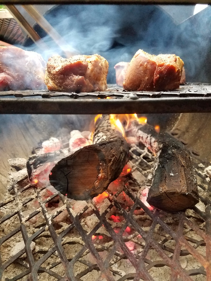 burning, barbecue, close-up, nature, fire, no people, mesquite, grill, heat - temperature, freshness, smoker, meat, smoke - physical structure, food and drink