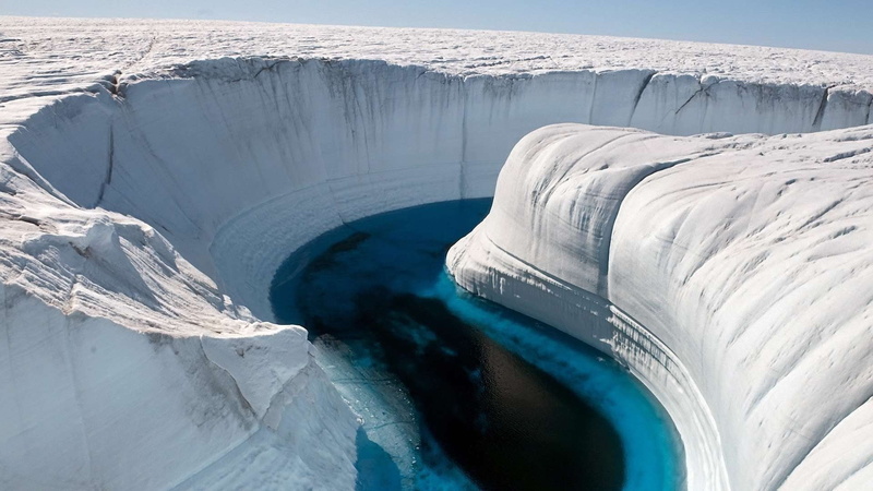 1080P, no people, day, non-urban scene, canyon, frozen, environmental issues, ice, landscape, snow, glacier, cold temperature, outdoors, nature, white color