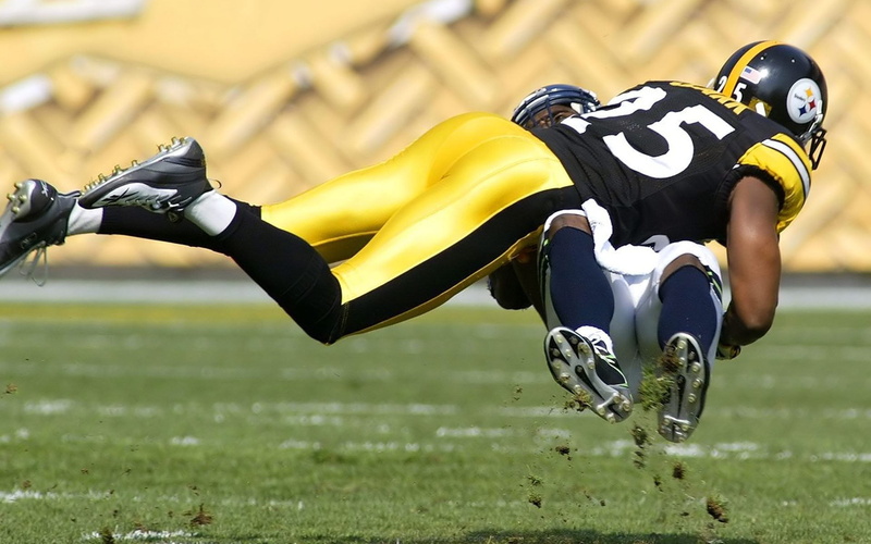 people, headwear, sport, Pittsburgh, nature, yellow, outdoors, clothing, focus on foreground, sports equipment, 1080P, bicycle, athlete, Football, american football - sport