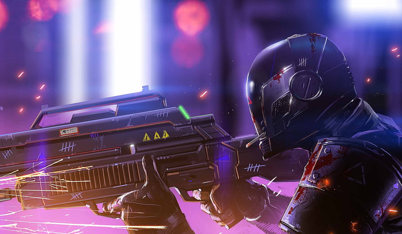 shots, weapons, armor, helmet, art, 2K, Last Man Standing