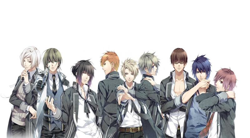 women, Kakeru Yuiga, Akito Shukuri, adolescence, Heishi Otomaru, cut out, studio shot, togetherness, Senri Ichinose, Anime, white background, Masamune Tōya