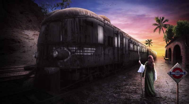 wall - building feature, one person, real people, technology, outdoors, lifestyles, Aero, full length, photoshop, built structure, building, 1080P, mode of transportation