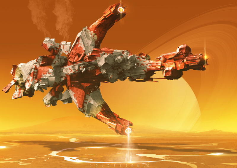 5K, space station, Rivers of Mars, Col Price