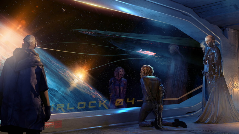 space, the surrender, 1080P, ships, Col Price, surrender