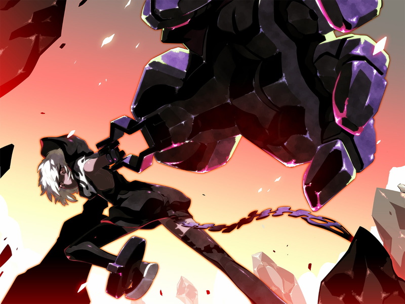 Black Rock Shooter, 720P, Strength (Black Rock Shooter), Anime