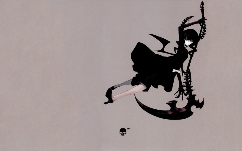 art and craft, human representation, Black Rock Shooter, studio shot, wall - building feature, 2K, silhouette, representation, low angle view, motion