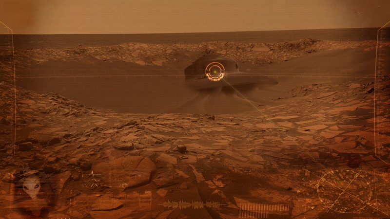 hd, concept, rescue, art, space, alien, Mission, Mars, 1080P, craft