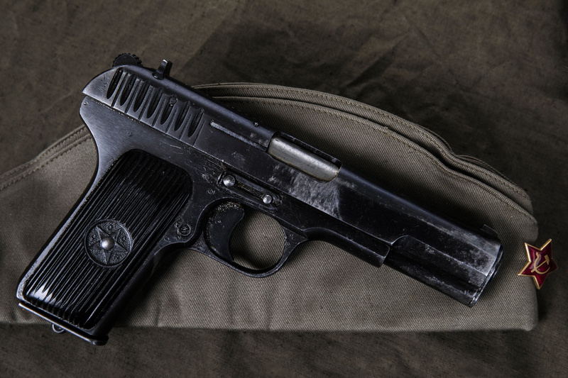 2K, TT is the Hero of the Soviet Union Yuri Naumenko, Tula Tokarev, Cap, Gun