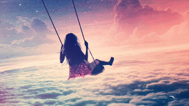 adult, long hair, nature, enjoyment, sky, beauty in nature, real people, playground, women, sitting, outdoors, axwell eternal sunshine of the spotless mind angel jelly jellyfish lights swings pyramid lighthouse birds space spaceman tokyo mazes clouds sky