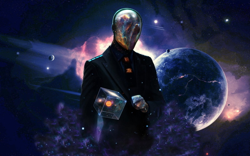 Sci Fi, digital, Men, Spaceman, 1080P, character, male