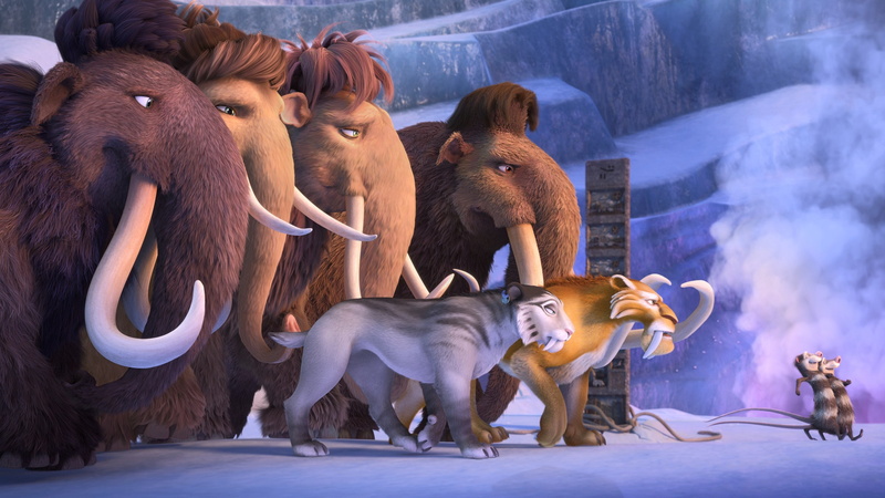 Ice Age 5: Collision Course, 4K, mammoths, best animations of 2016