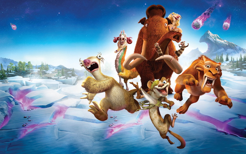 4K, meteor, Movies, ice age collision course