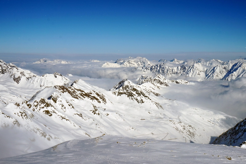 austria, vertices, blue, beauty in nature, landscape, cold temperature, white color, ice, alps, slopes, coldly, scenics - nature, winter, skiing, sölden