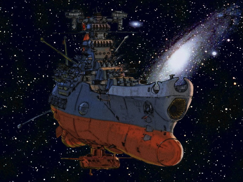 Anime, Futuristic, 480P, Space Battleship Yamato, Sci Fi, Battleship, Spaceship, Warship