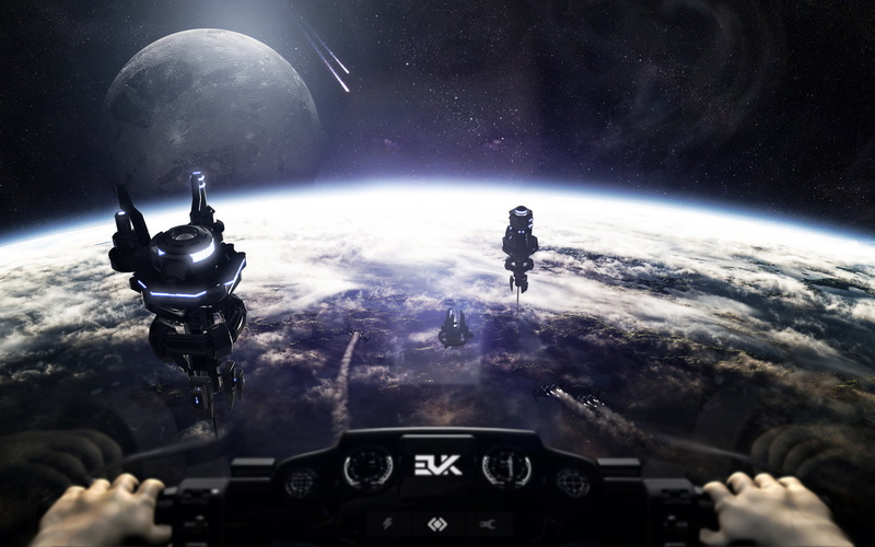nature, people, mid-air, spaceship, exploration, satellites, outdoors, alien, futuristic, ships, space Exploration, vehicle interior, uFO, sky, full, dark
