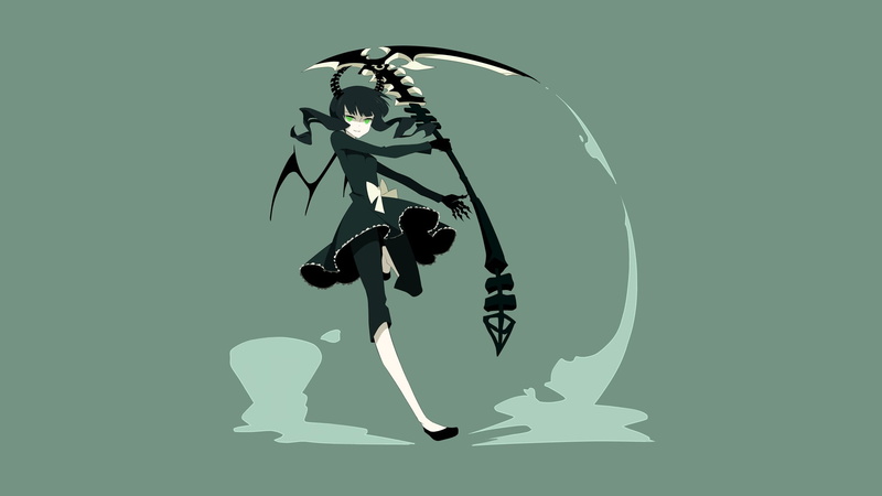 silhouette, no people, dust, shadow, copy space, white, death, bird, butterfly, Black Rock Shooter, painting, green eyes, leaf, green color, plant part