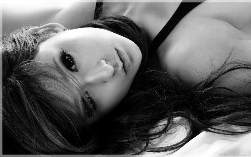 dizon, women, hd, white, people, black and white, leah, ria, 720P, black, x, art