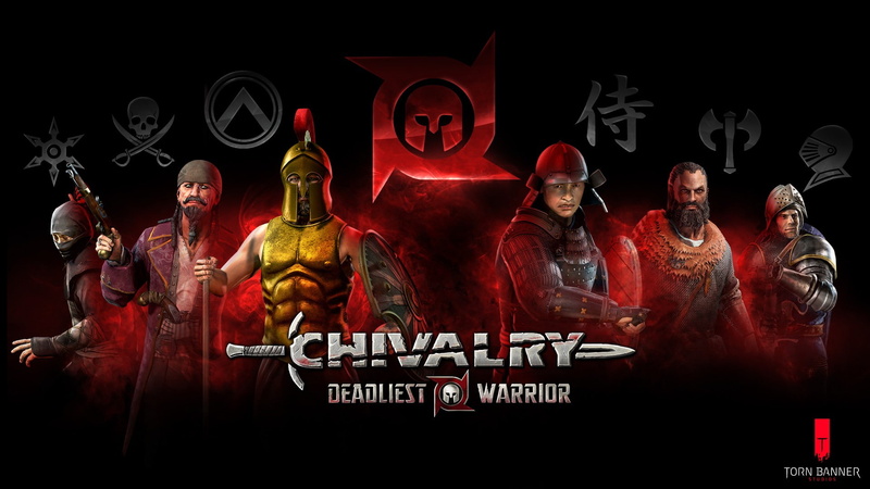 1080P, art and craft, red, belief, people, night, male likeness, video games, text, group of people, communication, black background, religion, Chivalry