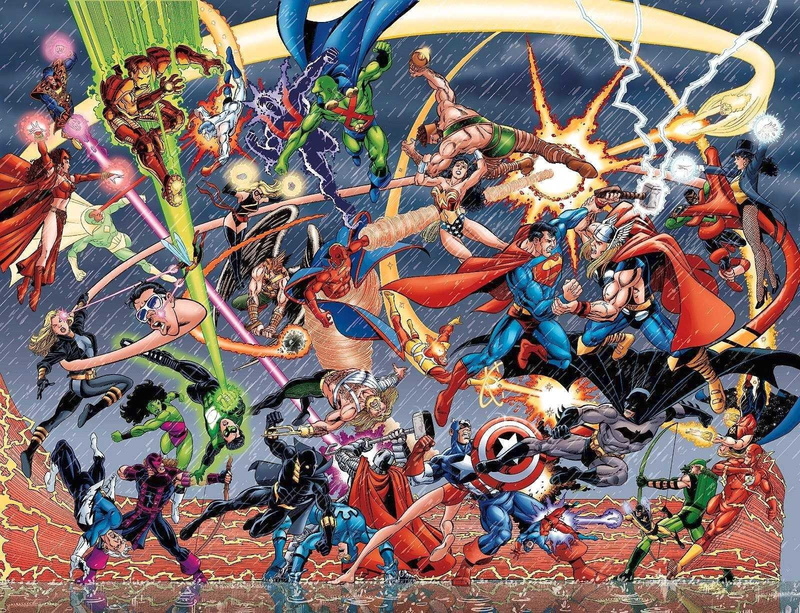 Thor, representation, art and craft, choice, large group of objects, full frame, 720P, no people, Batman, creativity, day, Captain America, for sale, Superman