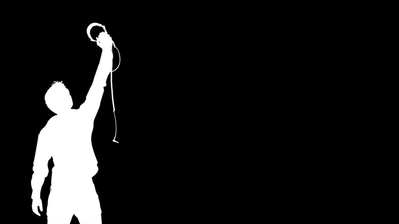 720P, music, minimalism, adult, copy space, night, representation, monochrome, studio shot, rear view, lifestyles, silhouette, men, nature, real people
