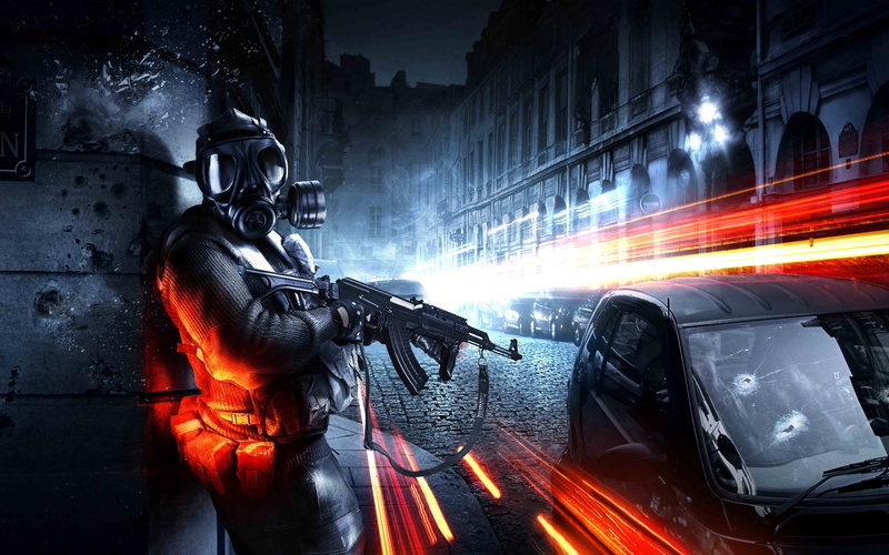 Battlefield, City, Street, BF3, 1080P