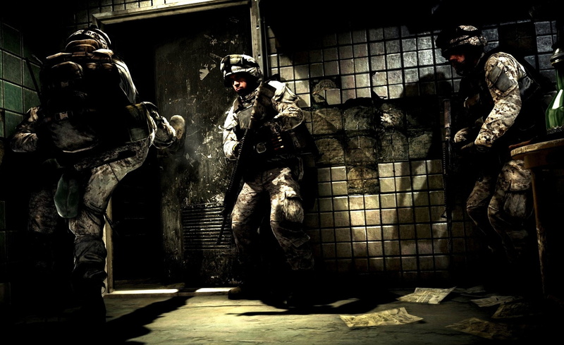 video game, architecture, digital, battlefield 3, bf3, human representation, video, illuminated, craft, game, Battlefield, day, indoors, creativity, people