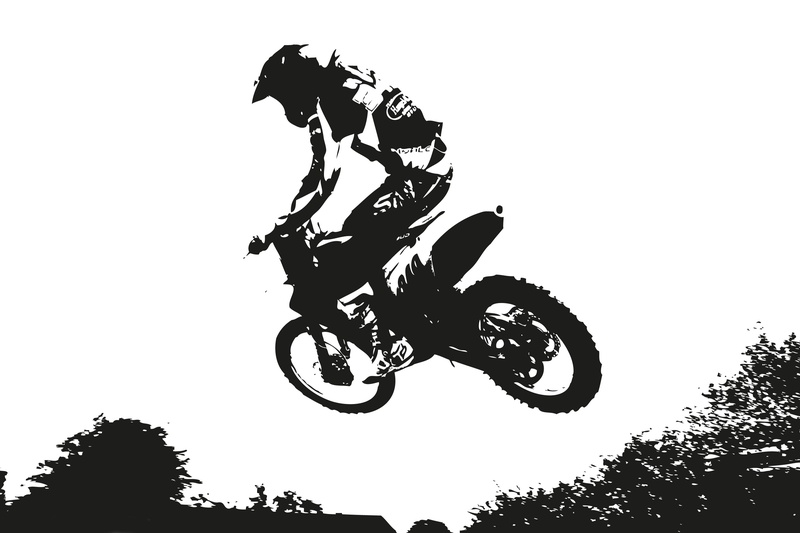 low angle view, mid-air, bike, man, riding, extremely, terrain, nature, enduro, lifestyles, motorcycle, motorsport, motors, one person, motocross ride