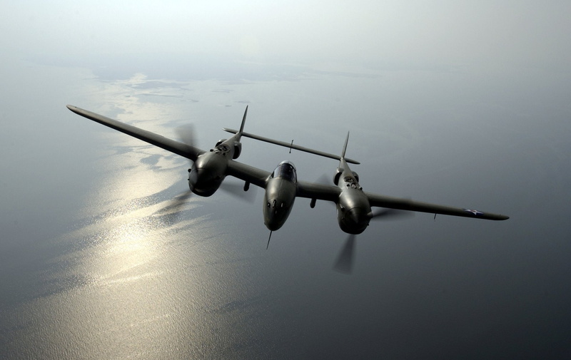 Lockheed P-38 Lightning, 1080P, Military Aircrafts