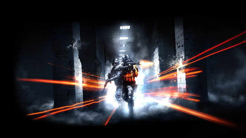 illuminated, adult, Battlefield 3, courage, motion, 1080P, safety, helmet, holding, men, nature, laser, front view, full length, standing, security, video games