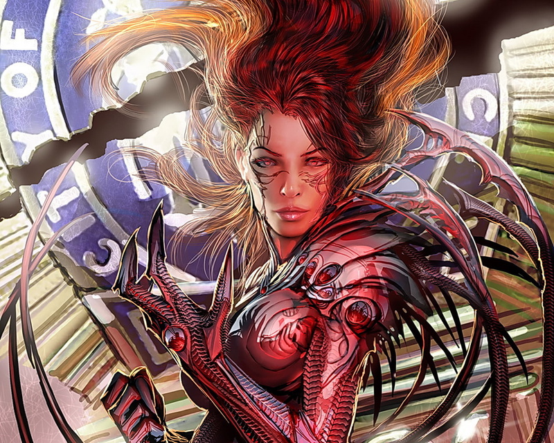 720P, hd, comics, witchblade