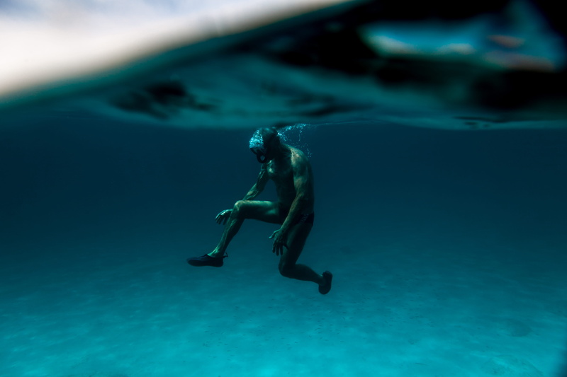 sand, swimming, alone, swimwear, one person, blue, explore, underwater diving, turquoise colored, aquatic sport, nature, diving equipment, man, marine