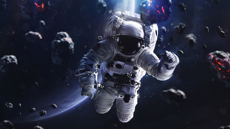 headwear, 4K, sport, scuba diving, space, hd, fantasy, people, astronaut, nature, government, underwater, planet, uniform, aquatic sport, sea