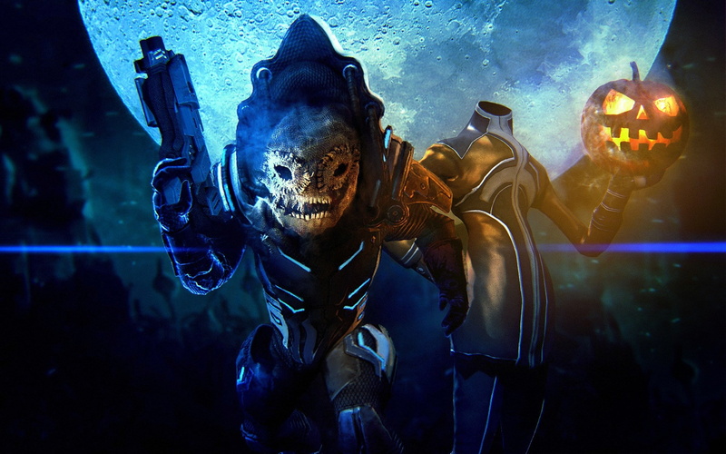 night, sport, sea, underwater diving, underwater, water, mask, undersea, people, 1080P, portrait, scuba diving, halloween desktop background pictures