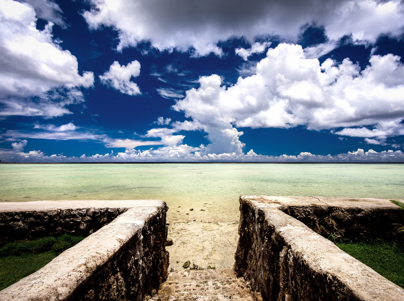 cloud - sky, Outdoor, beauty in nature, no people, long, visit, PhilippineSea, the way forward, day, tranquil scene, tourism, Tamuning, Nature, Micronesia