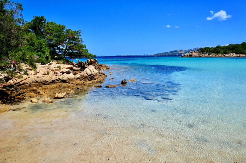 promontory, summer, water, island, sardinia, land, 5K, coast, blue, ocean, spiaggia li piscini, shoreline, photography, tranquil scene, outdoors, plant