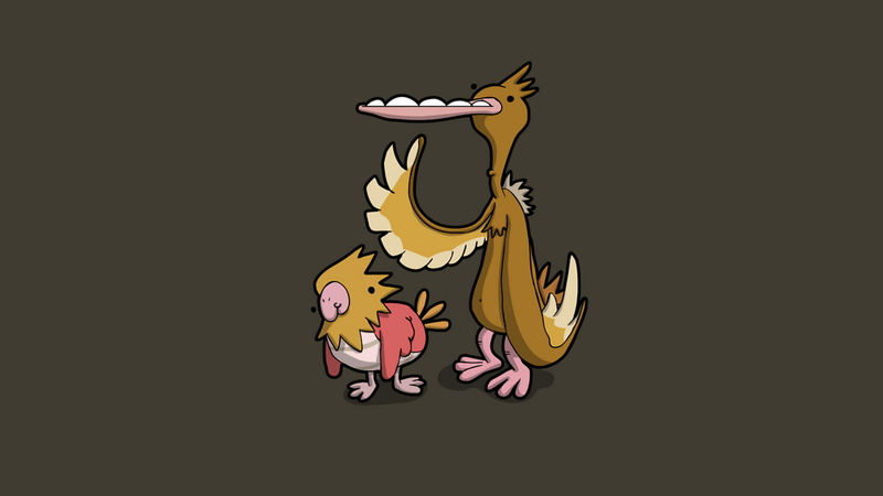 1080P, Pokémon, Fearow (Pokémon), Spearow (Pokémon)