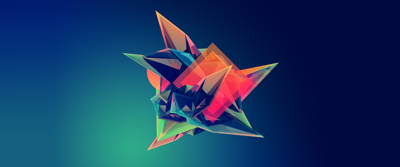 Justin Maller, abstract, Facets, 2K