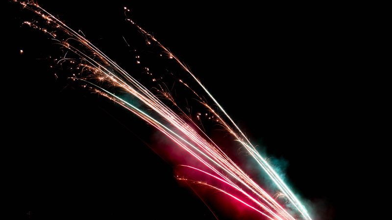 red, fireworks art, long exposure, sylvester, light - natural phenomenon, nature, new years eve 2015, eve, pyrotechnics, fiber optic, studio shot, light