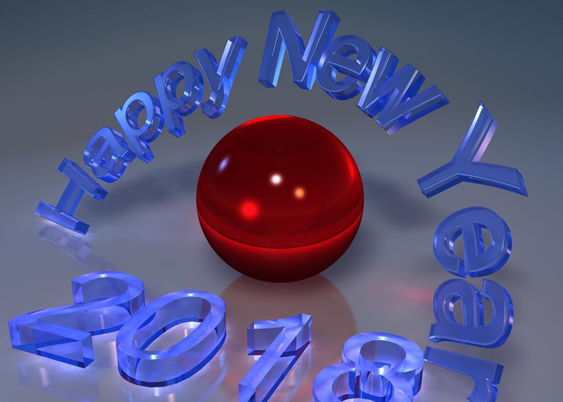 three dimensional, blue, shape, new years card, new years eve, light, overlay, no people, multi colored, new year greeting, circle, turn of the year, 2K