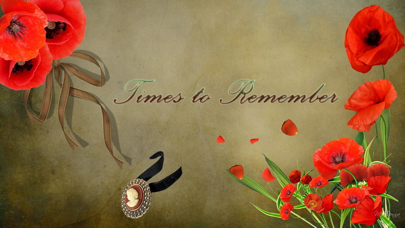 spring, antique, 1080P, summ, flowers, times, parhcment, brooch, cameo, remember, poppies, firefox persona, ribbons, vintage
