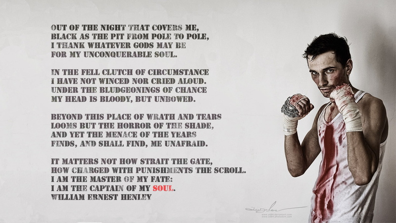 1080P, boxing, men, Dark, fight, males, sports, blood, statements, text, quotes