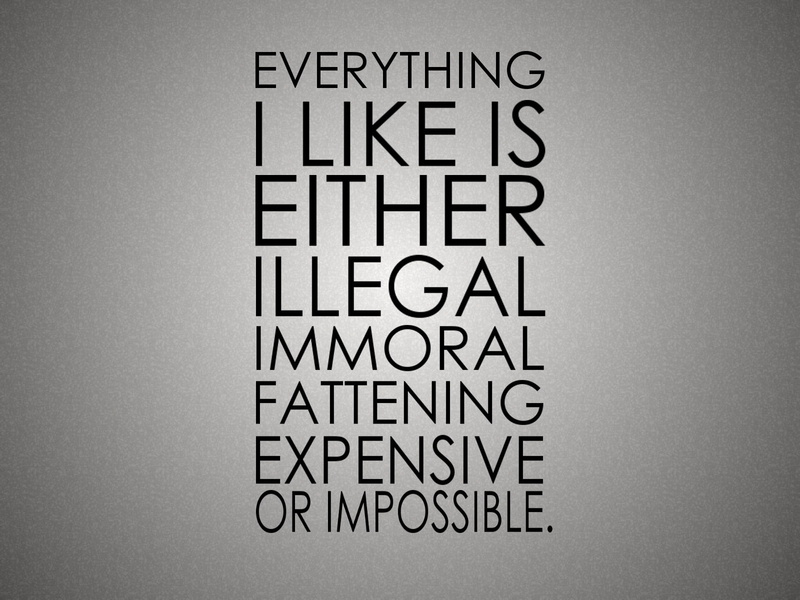 Funny, Statement, Misc, Minimalist, Quote, 720P, Typography