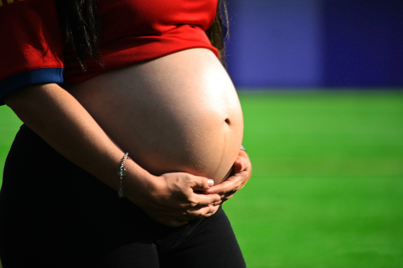 waiting, mama, wearing, people, side view, 4K, top, focus on foreground, stomach, body part, clothing, pregnancy, hope - concept, one person, touching