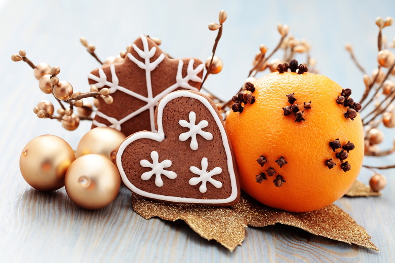 star Shape, christmas, dessert, anise, gift, heart, homemade, ornate, oranges, cookie, winter, hear, new year, brown, food and drink, cultures, orange
