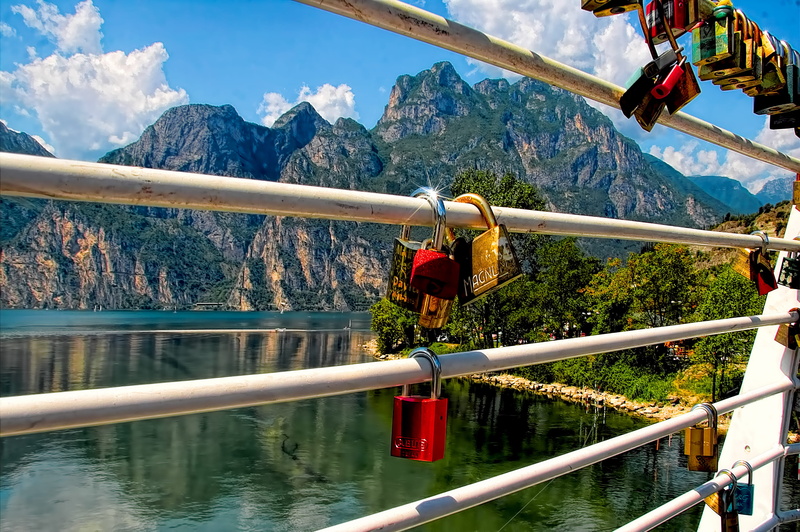 lovelock, transportation, fence, assorted, beauty in nature, leisure activity, men, 2K, railing, padlock, nature, hand rail, real people, scenics - nature