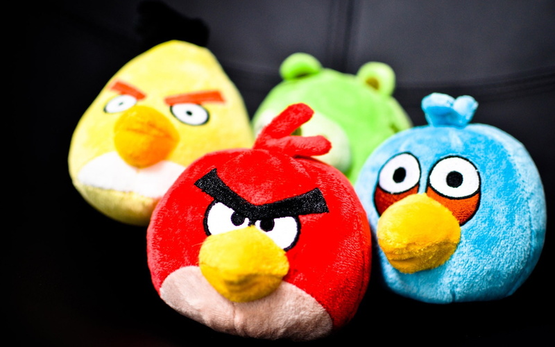 Angry, Cartoon, 1080P, Birds, Toys