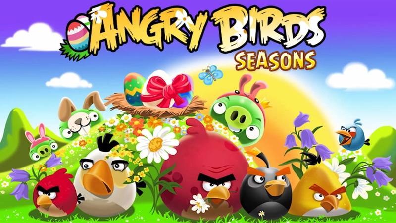 Angry Birds, seasons, 1080P, birds, nature, angry, x, hd, art