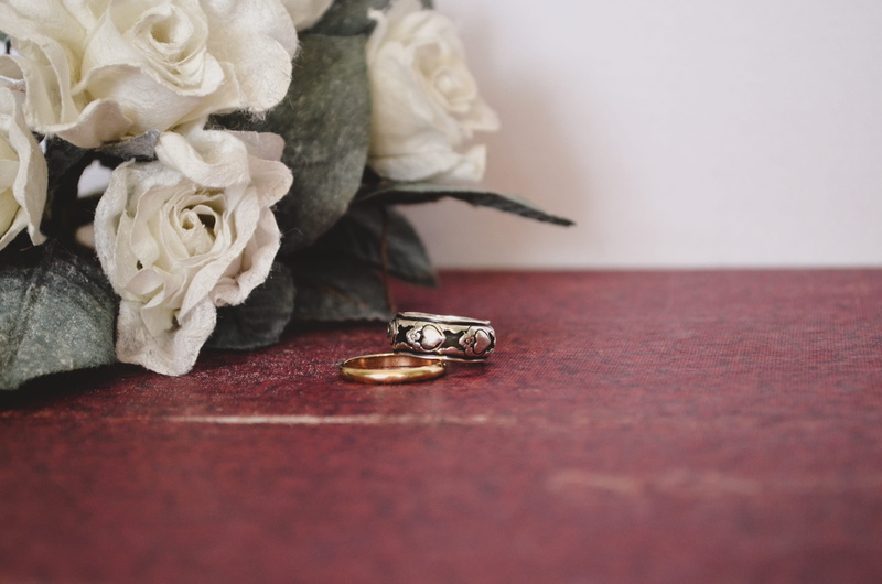 beauty in nature, plant, jewelry, background, white, emotion, marriage, silver, sentimental, love, red, gold, life events, indoors, still life, romantic