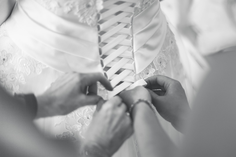 marriage, brides maid, two people, back, event, newlywed, bride, holding, people, women, selective focus, men, accuracy, close-up, wedding, tying, celebration